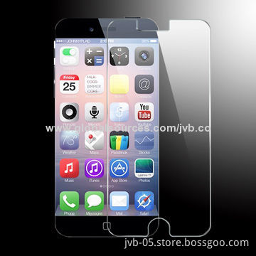 9H Tempered-glass Screen Protector for iPhone 6 Plus, Anti-shock